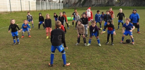 Entrainement avec le Père-Noël