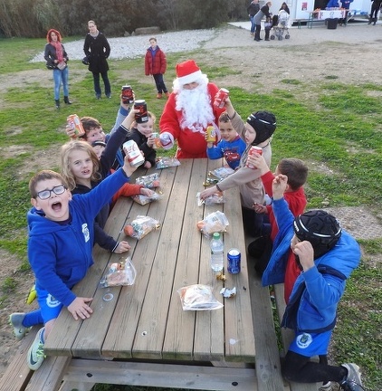 Entrainement avec le Père-Noël