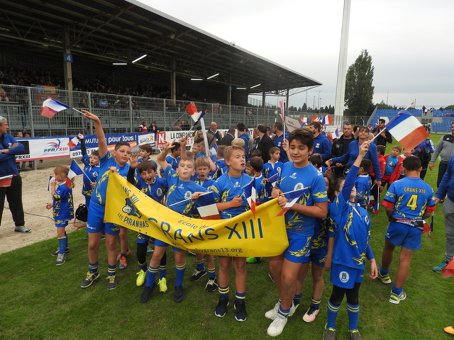 Défilé avant-match