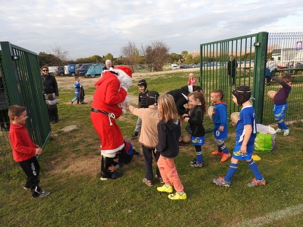 Entrainement avec le Père-Noël