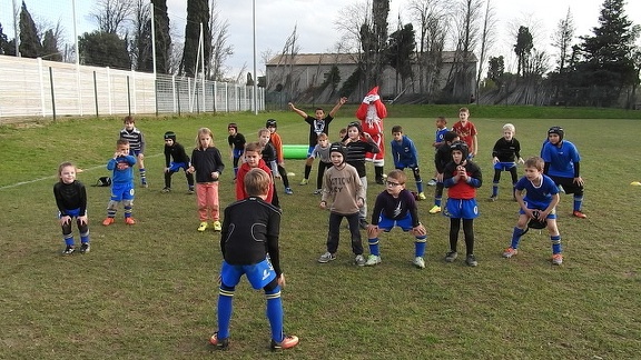 Entrainement avec le Père-Noël