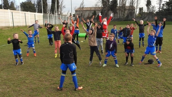 Entrainement avec le Père-Noël