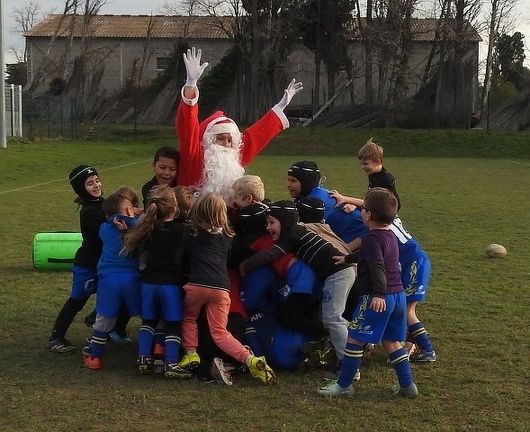 Entrainement avec le Père-Noël