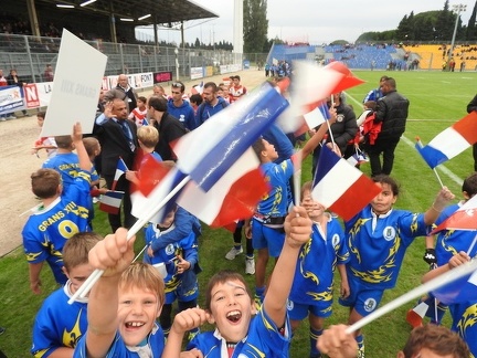 Défilé avant-match