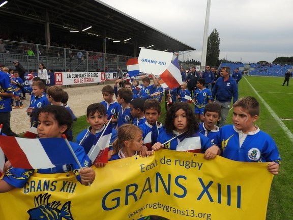 Défilé avant-match