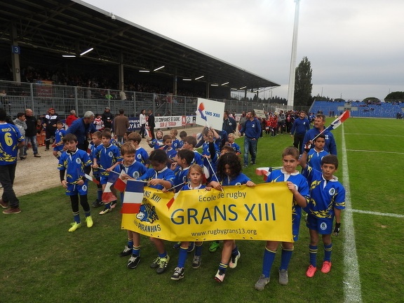 Défilé avant-match