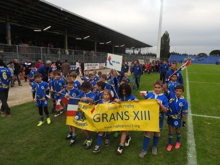 Défilé avant-match