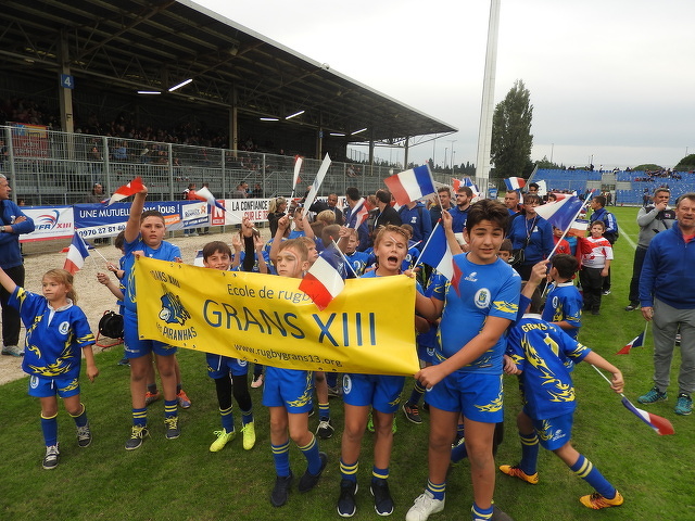 Défilé avant-match